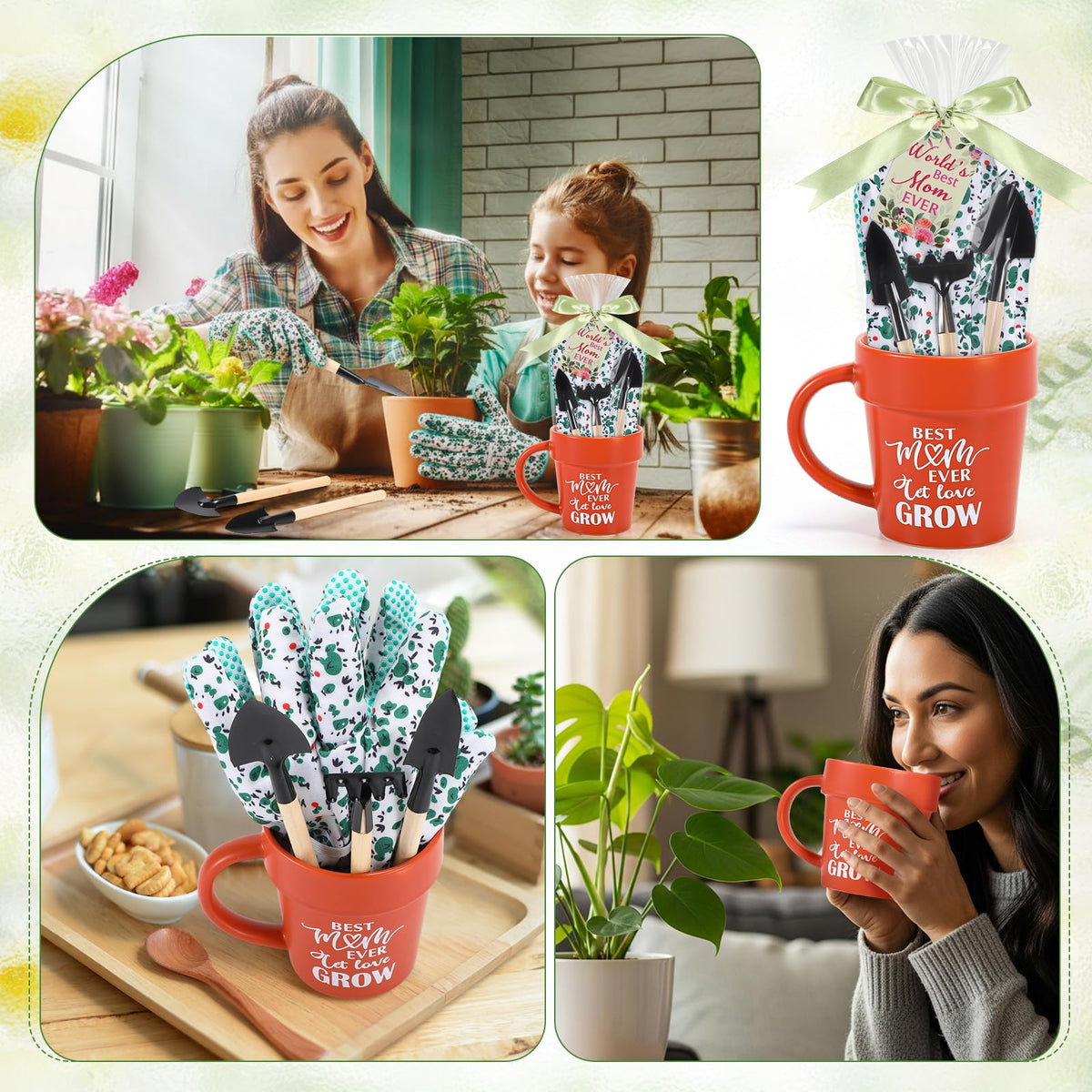 Baderke gardening tool tag: adds a personal touch to mom's gift.