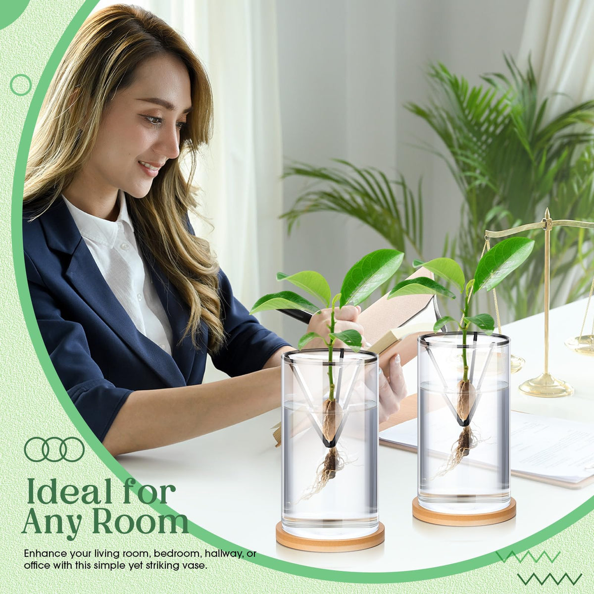 Baderke gift-ready propagation kit for plant lovers.