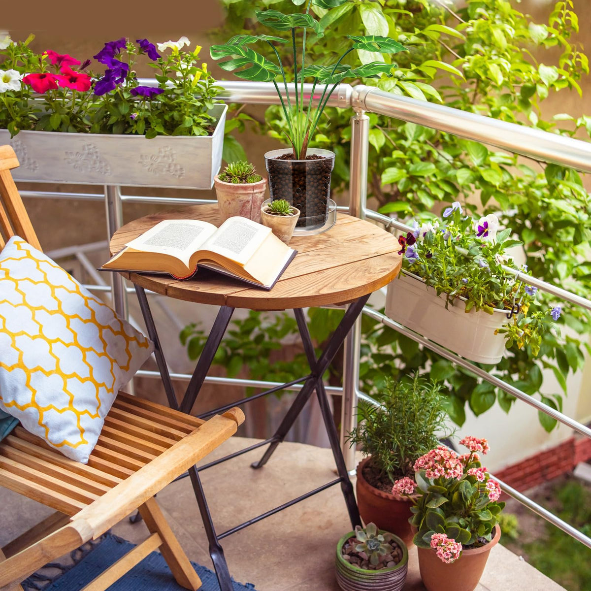Baderke gift-ready orchid pot suited for gardening lovers