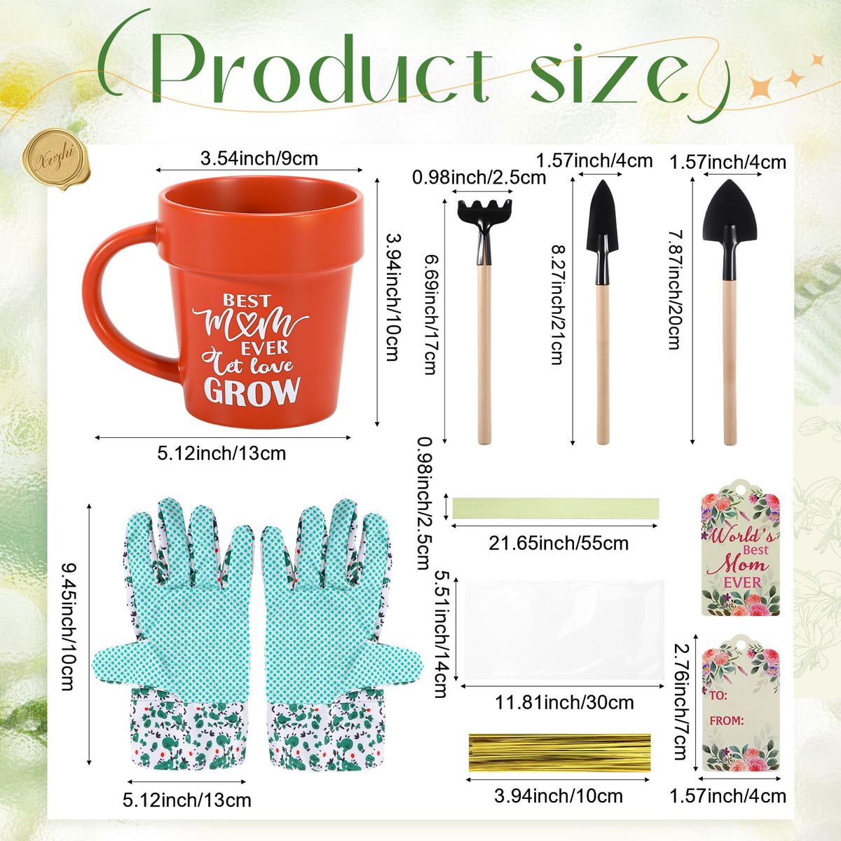 Baderke green gloves: protective, comfortable gloves for extended planting sessions.