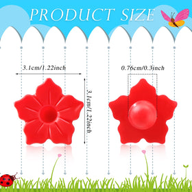 Baderke 0.3 inch port flowers for smooth nectar flow