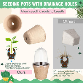 Baderke transplant tools simplify moving seedlings with minimal root disturbance.