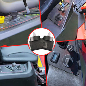 Badogrio ignition key pack with six keys and three rings for organized storage.