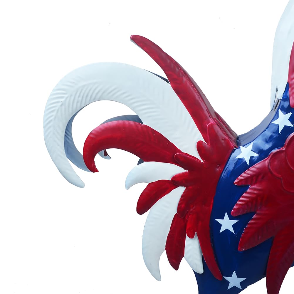 BAENRCY patriotic design adds color and charm to yard or patio.