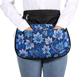 Double-layer waterproof fabric on Bafelia apron resists stains and cleans easily.