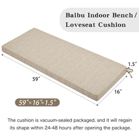 Close-up of Baibu fabric detail with durable polyester weave.