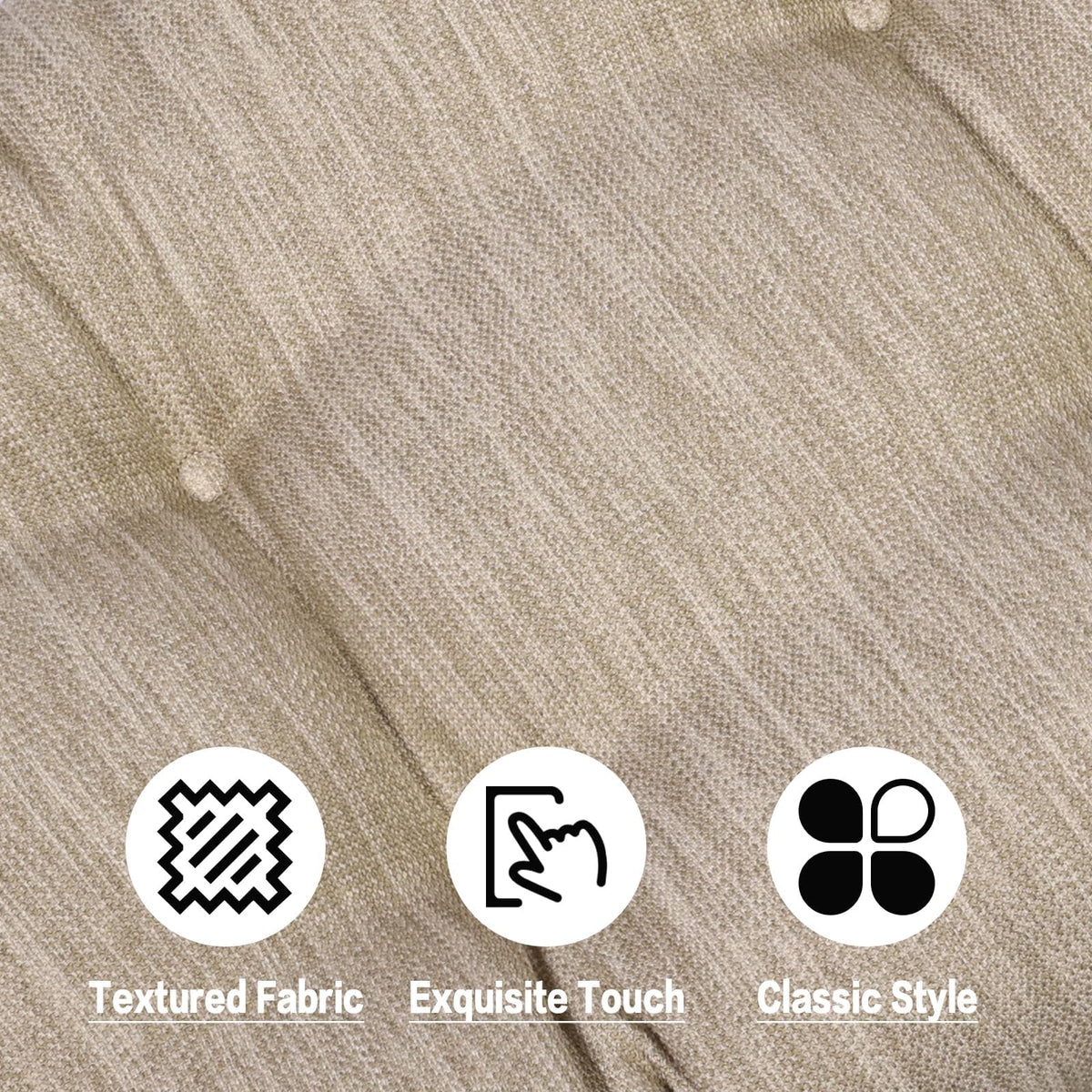 Baibu durable cover resists stains and wear for busy homes.