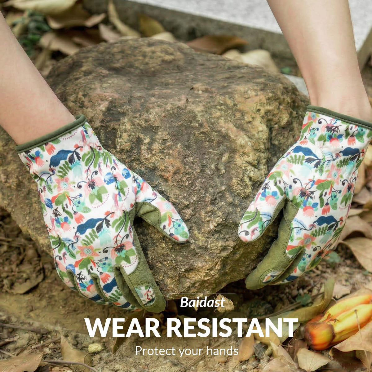 Baidast gloves with ergonomic grip for precise pruning and trimming tasks
