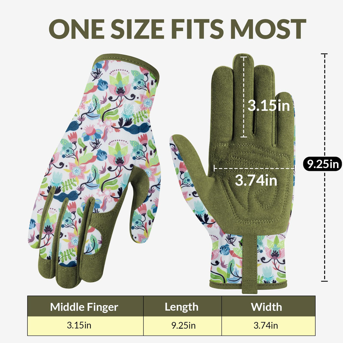 Baidast wear-resistant stitching protects hands during frequent tasks