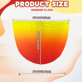 Baisdan storage bag protects flags and keeps them wrinkle-free during travel.