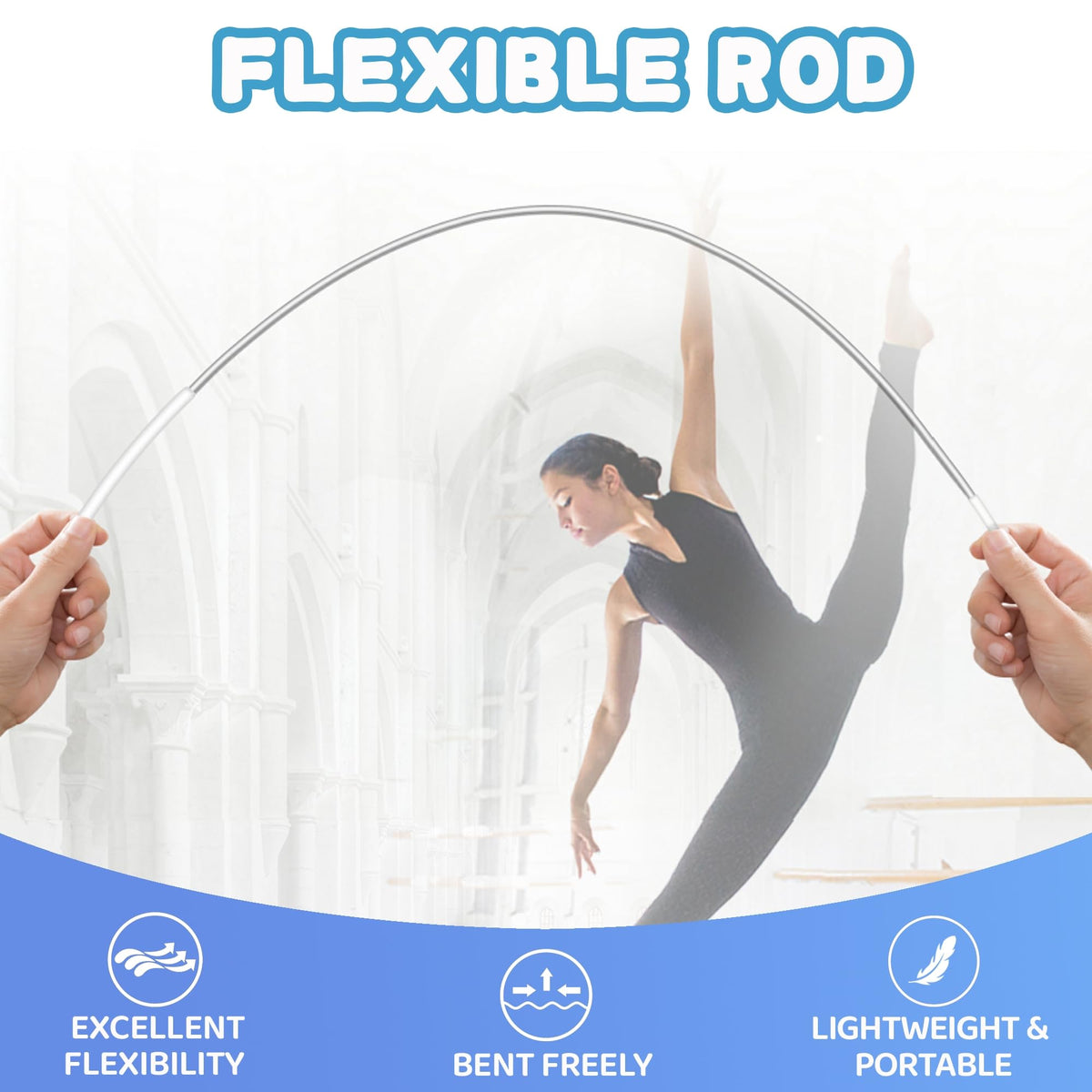 Baisdan lightweight yet durable rod ensures long-lasting rehearsals.