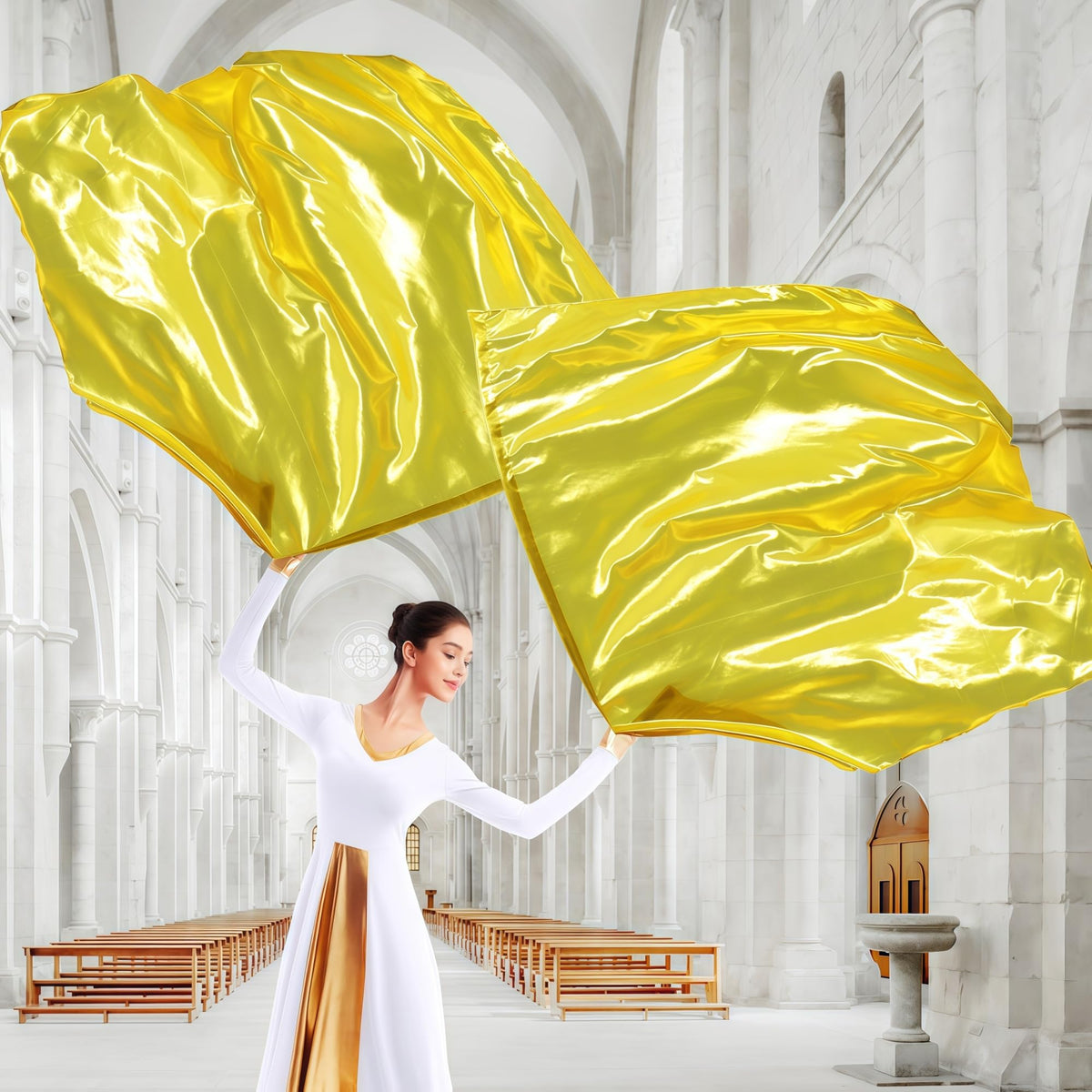 Baisdan polyester material keeps flags lightweight and sheer