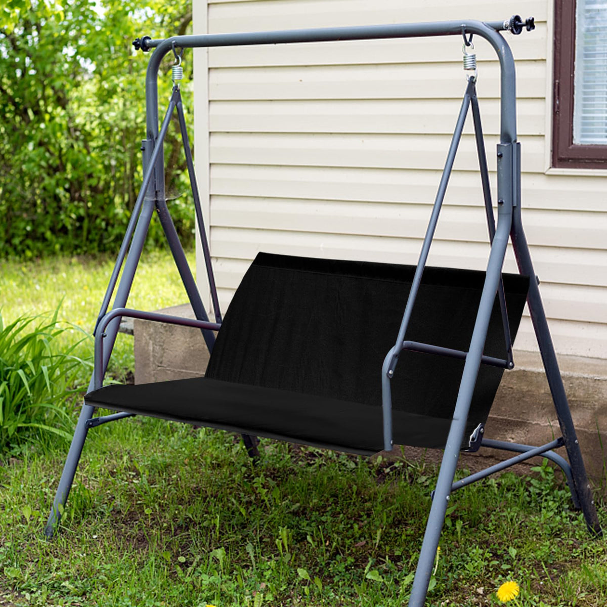 Baizoy metal-frame compatible cover provides stable, one-piece protection.