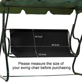 Baizoy reinforced stitching keeps the cover strong during windy days.