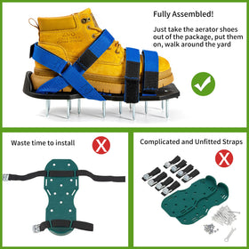 Bakulala durable base and anti-corrosive design for long-lasting lawn wear.