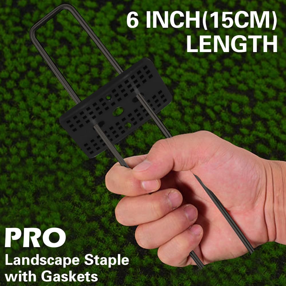 Multi-use Bakulyor stakes securing tarps hoses and garden fabrics