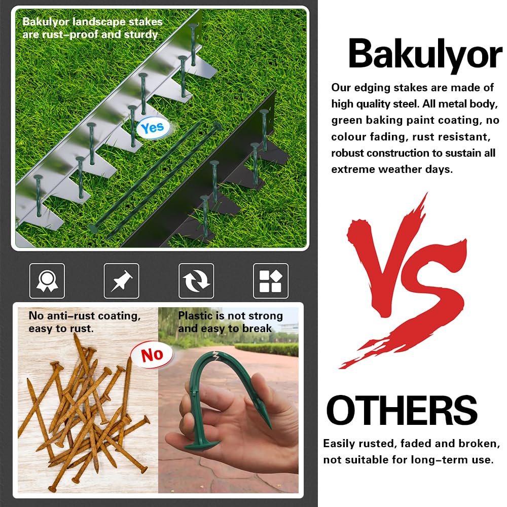 Bakulyor nail puller included with stakes for reuse