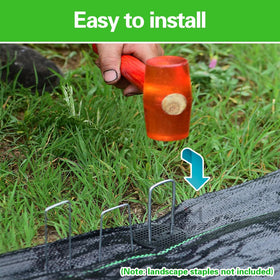 Bakulyor weed barrier washer securing fabric and turf installation