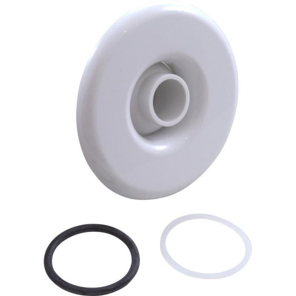 Balboa 10-3955WHT slimline escutcheon kit for spa jets provides a clean seal and flush look.