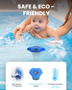 Baldr temperature range display for cold plunges and hot tubs