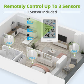 Baldr weather station provides 12+ hour forecast to plan outdoor activities.