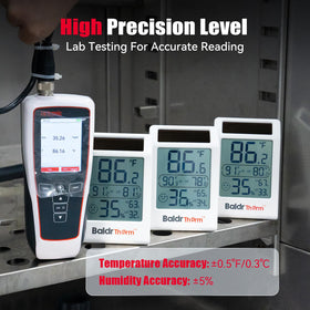 BaldrTherm 3.2-inch LCD display provides easy readability.