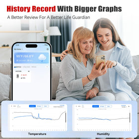 BaldrTherm offline-data-storage enables seamless data sync after disconnect.