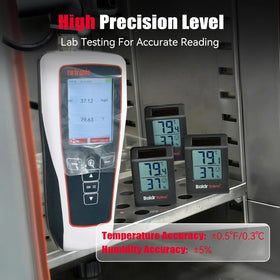 BaldrTherm three-sided ventilation for accurate readings.