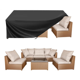 BALEINE patio table cover waterproof protects outdoor table from rain and dust