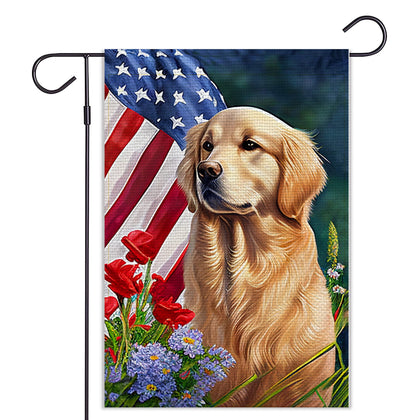 Balgardekor Memorial Day flag double-sided for outdoor display.