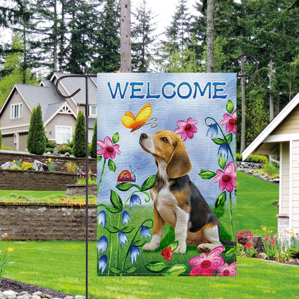 Balgardekor spring-summer flag brightens porches, decks, and yards.