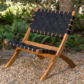 Balkene Home Sava woven seat and back for comfortable lounging.