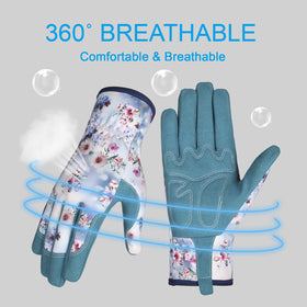 Ergonomic palm grip on Bamllum gloves aiding tool control