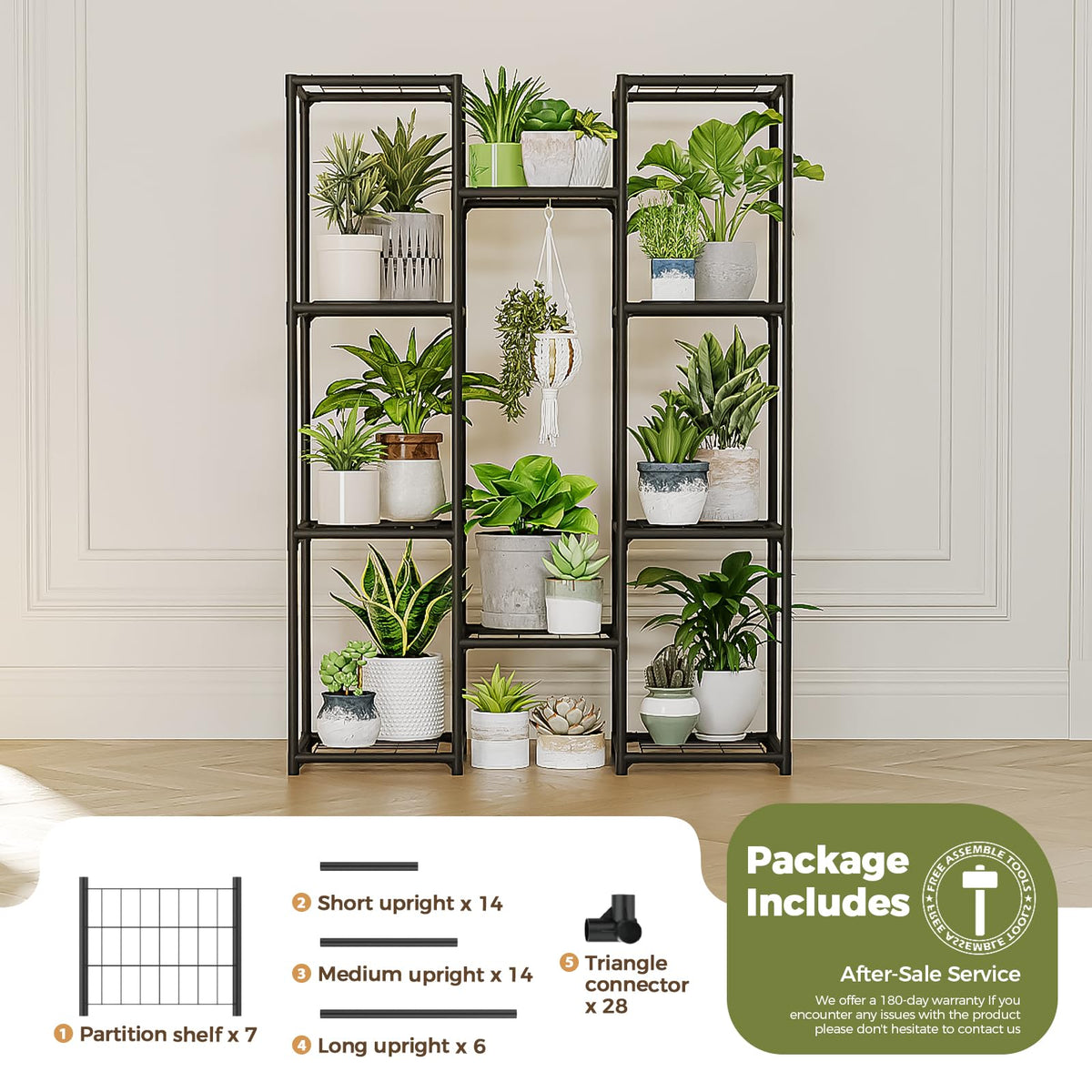 Durable joints reinforced with plastic for long-lasting structural stability.