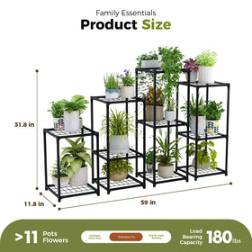 Bamworld Plant Stands sturdy triangular stability supports balance and safety.