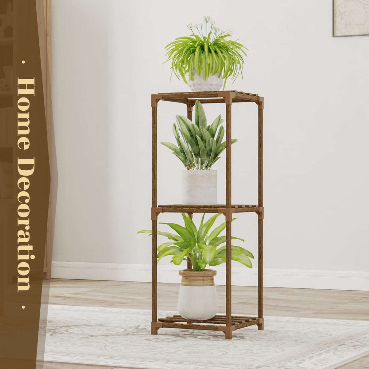 Bamworld vertical-space plant stand ideal for indoors or balcony.