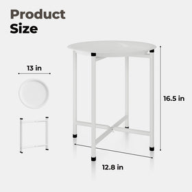 Bamworld plant stand outdoors on patio showing durable construction