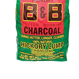 All-natural materials ensure a clean burn with B&B Charcoal.