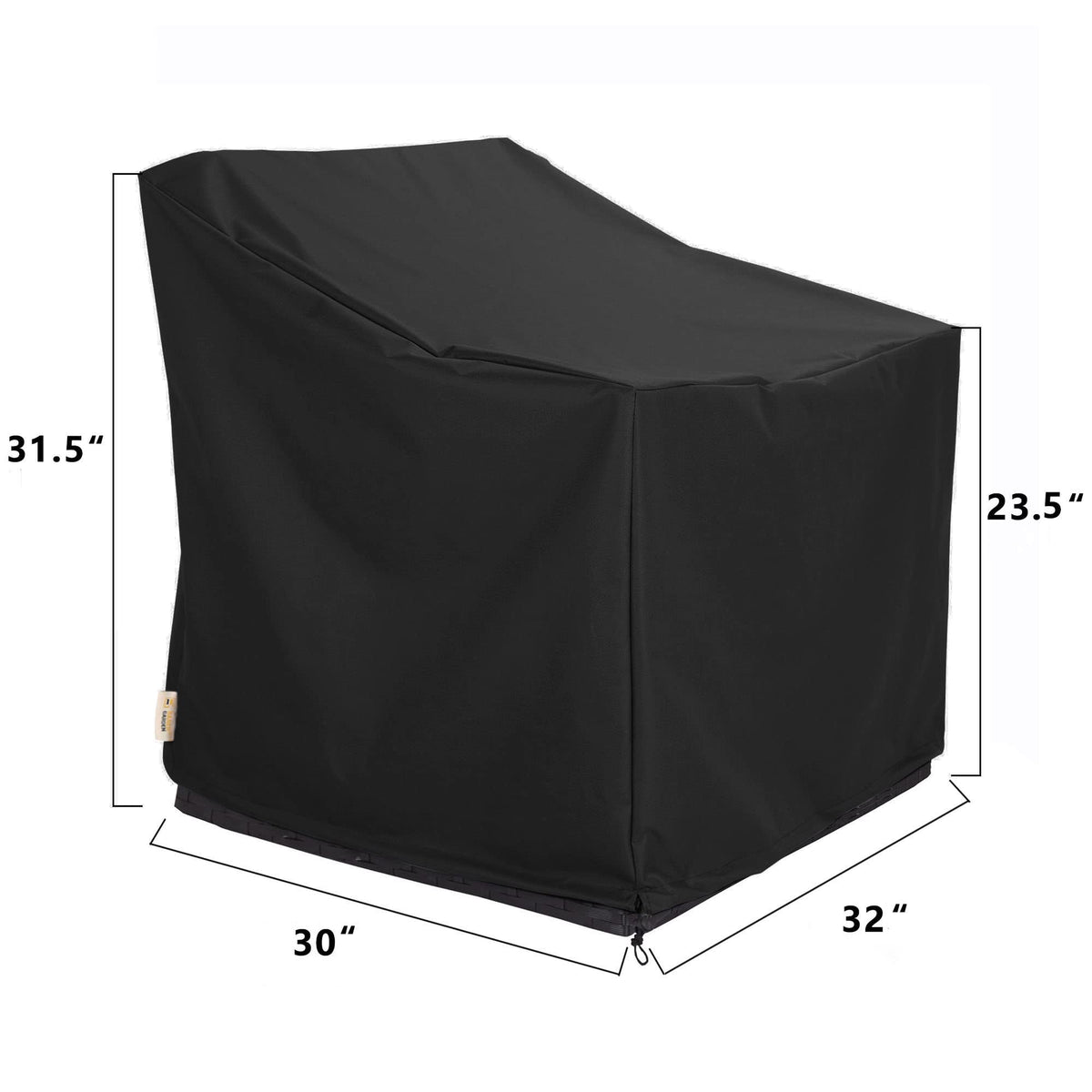 Baner Garden coffee table cover guards surface from rain and debris.