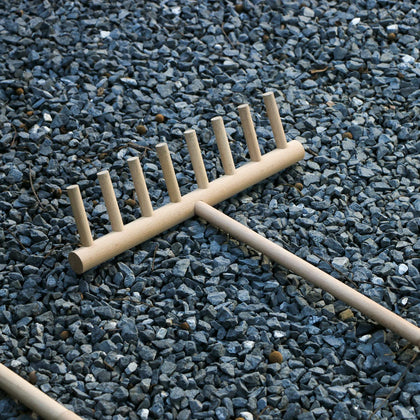 BangBangDa outdoor zen garden rake 48in for precise patterns in sand and gravel