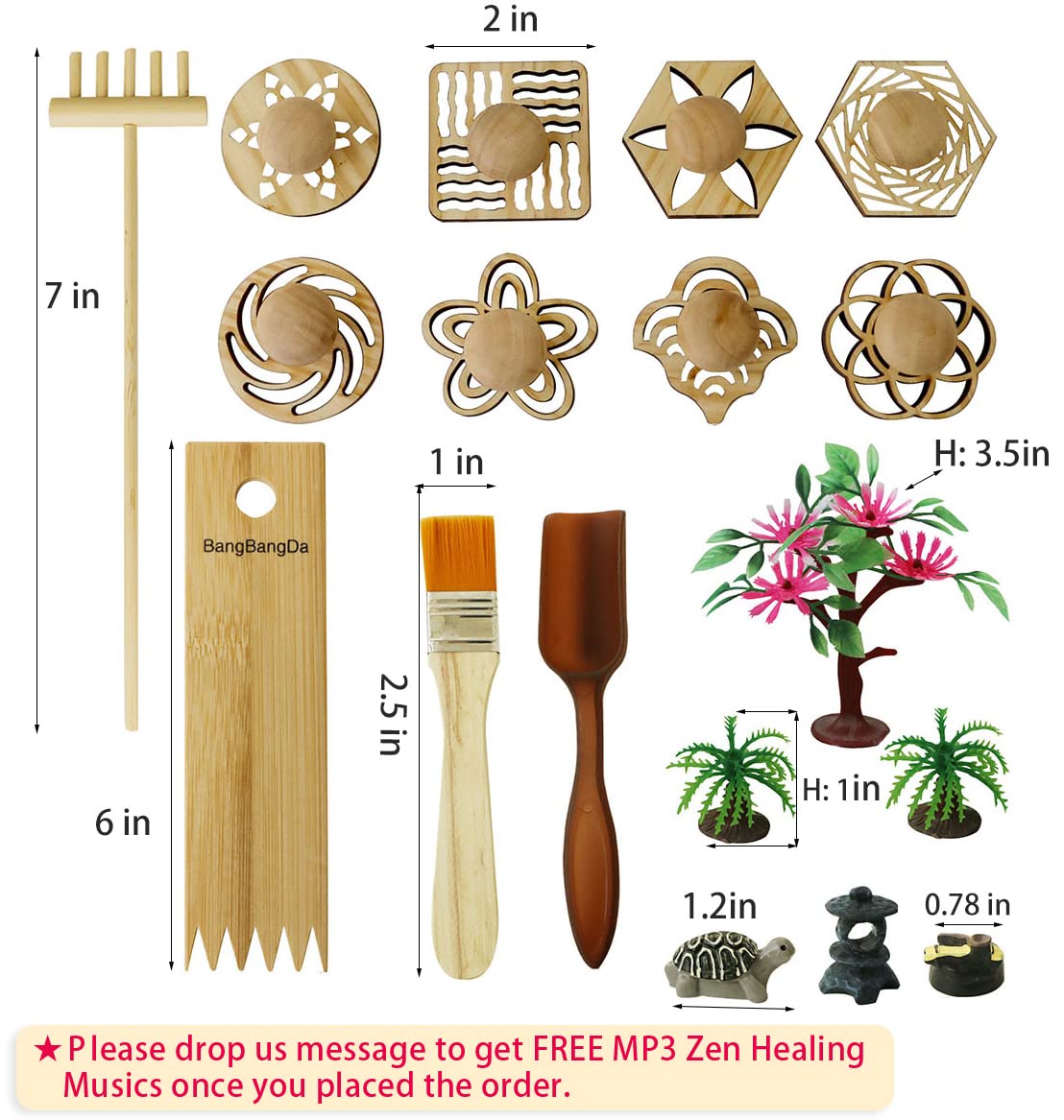 BangBangDa sand spoon for precise sand handling on the desk
