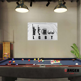 Banger Flags polyester flag for indoor and outdoor display.