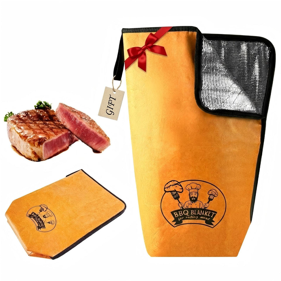 BANGIE 21in BBQ blanket with seamless bottom for grease containment during transport