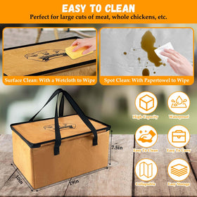 BANGIE BBQ Blanket portable and leakproof for grilling on the go.