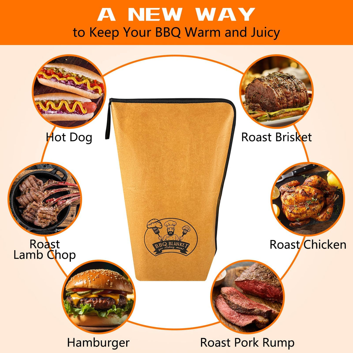 BANGIE heavy-duty smoker accessory durable for outdoor cooking and resting meat