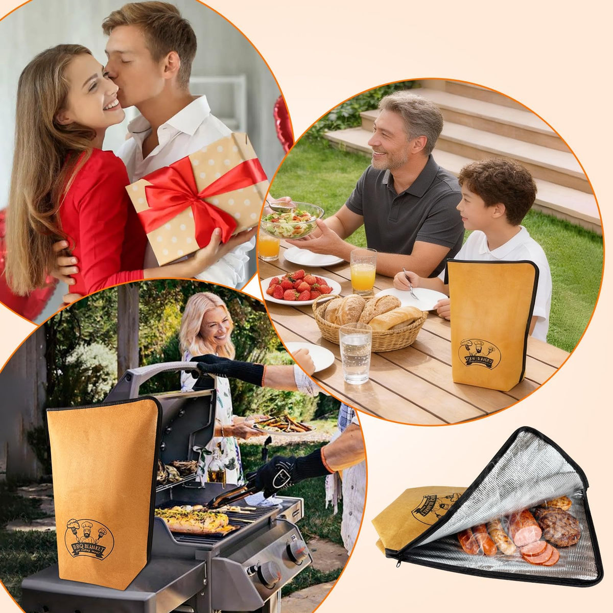 BANGIE outdoor cookout-use resting bag for parties and picnics