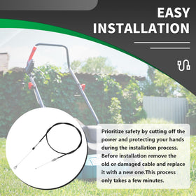 Banlin durable lawn mower cable material supports long-term reliability during mowing.