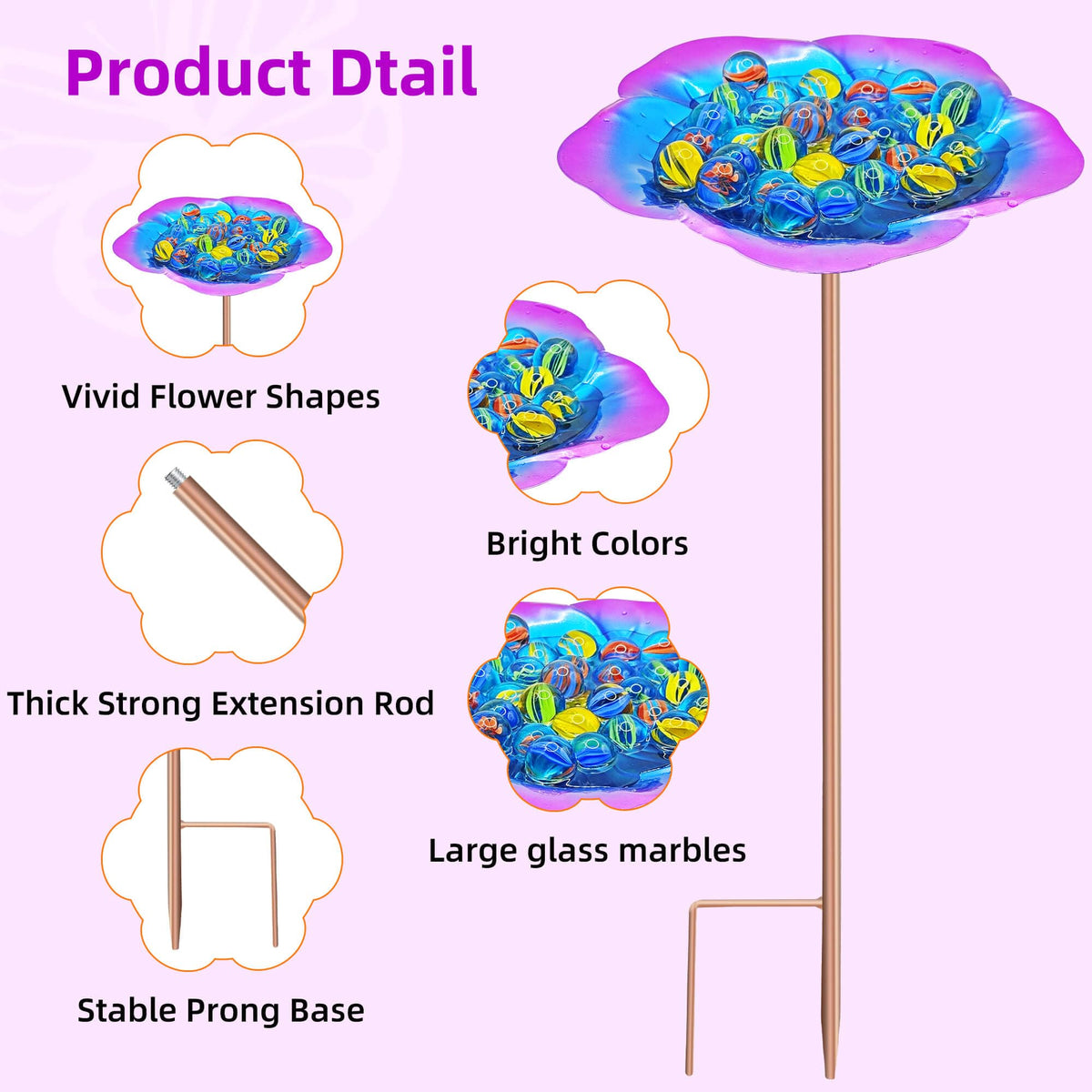 BaokiTook multi-use feeder supports bees, butterflies, and birds in one station