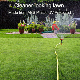 BAOLONG helps prevent lawn damage by keeping hoses off grass