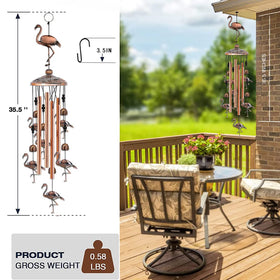 Baoxue wind chimes with aluminum tubes designed for durable outdoor use.